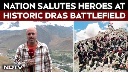 Nation Salutes Heroes At Historic Dras Battlefield