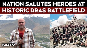 Nation Salutes Heroes At Historic Dras Battlefield