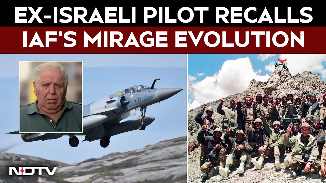 Kargil Vijay Diwas: Ex-Israeli Pilot Recalls IAF's Mirage Evolution