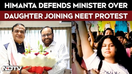 'Don't Troll Her Father': Himanta Biswa Sarma Defends Minister After Daughter Joins NEET Protest