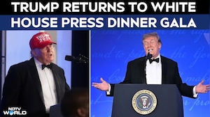 Donald Trump Returns To White House Press Dinner Gala