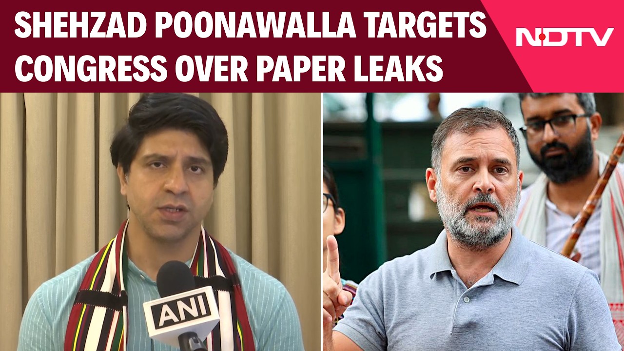 NEET Protest | Shehzad Poonawala Hits Back At Rahul Gandhi Over Paper Leaks