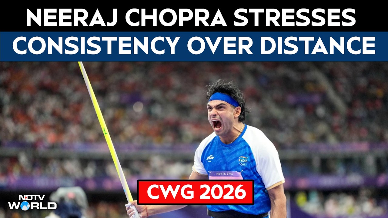 At CWG 2026, Neeraj Chopra Says Consistency Matters More Than Distance