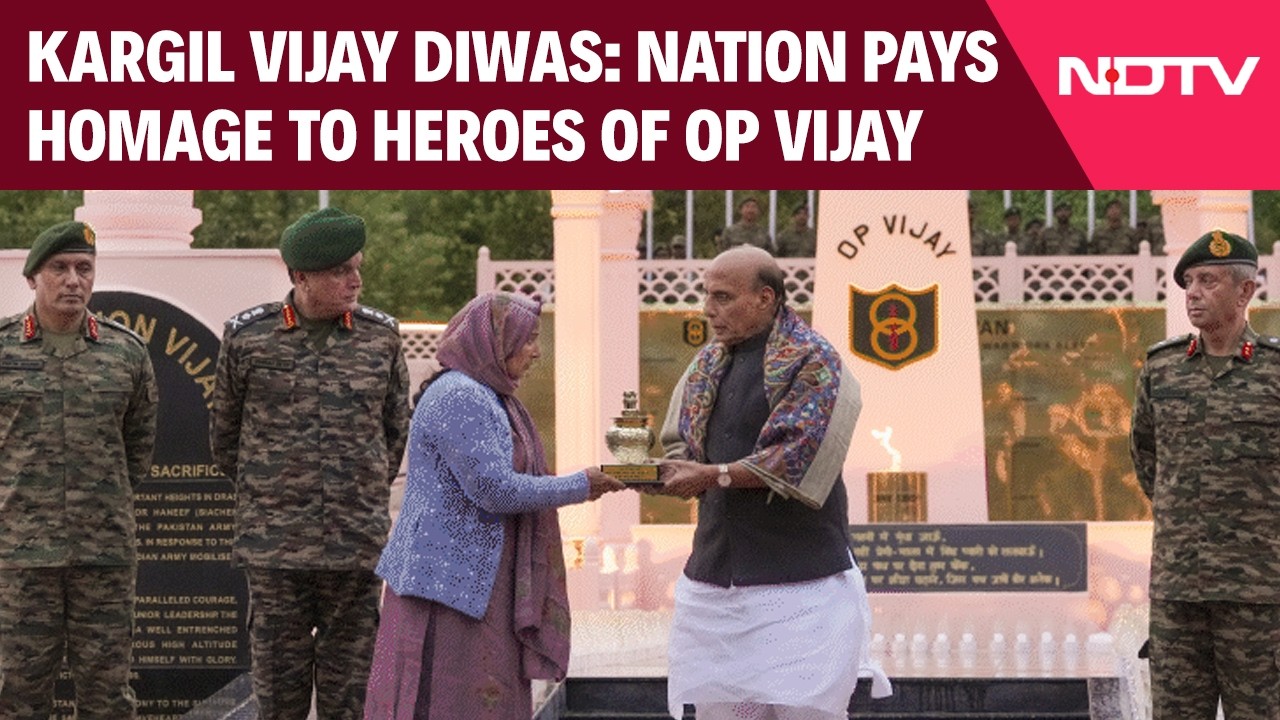 27th Kargil Vijay Diwas: Nation Pays Homage To Heroes Of Operation Vijay