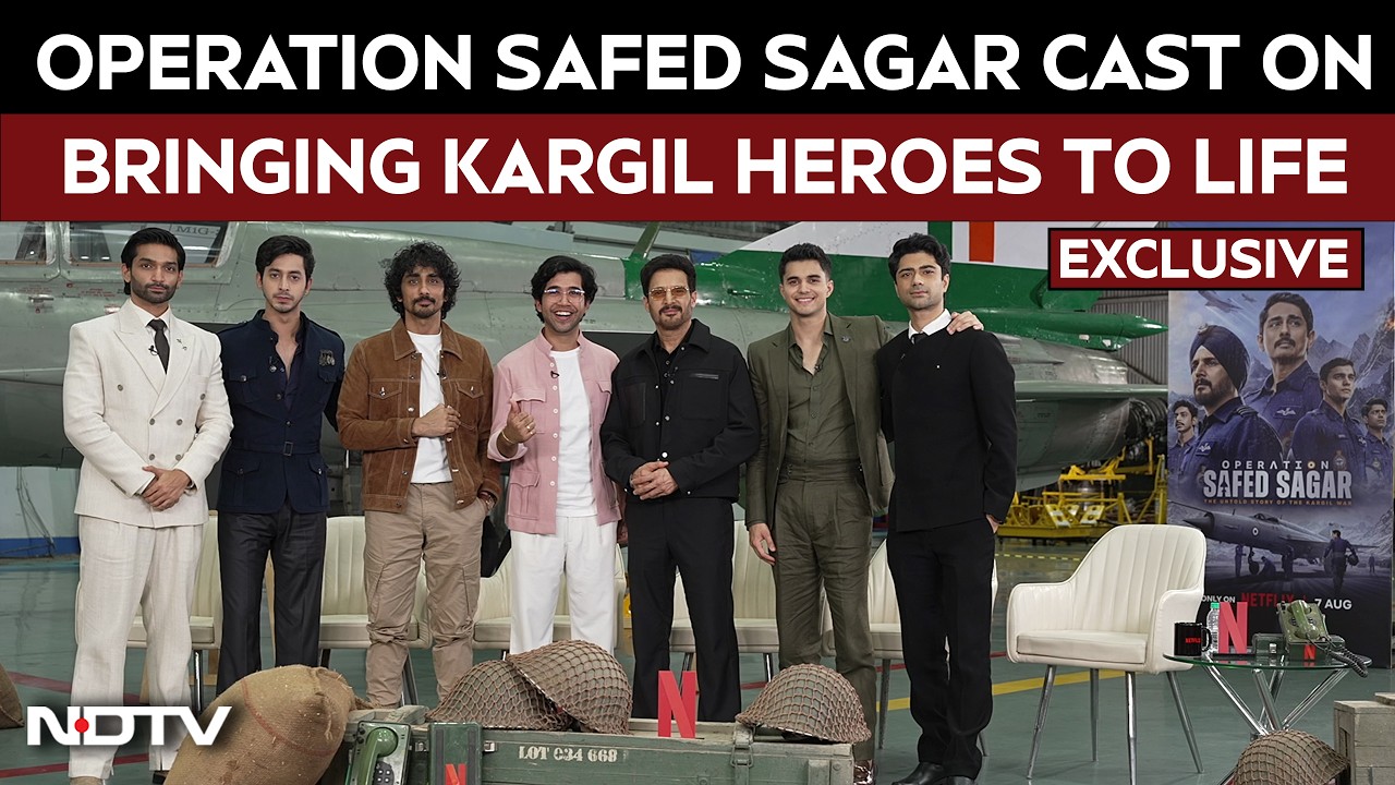 'Operation Safed Sagar' Cast on Kargil, Indian Air Force & Bringing Real Heroes to Life
