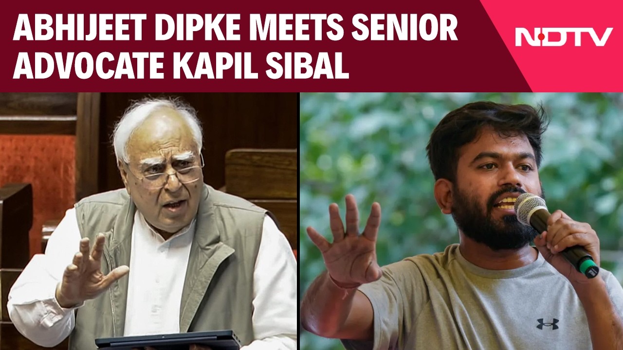 Cockroach Janata Party Founder Abhijeet Dipke Meets Senior Advocate Kapil Sibal