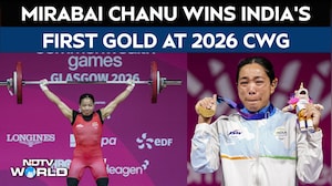 Mirabai Chanu Scripts Hat-Trick Of Commonwealth Games Gold Medals
