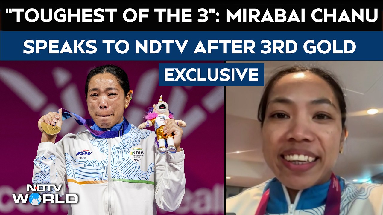 Mirabai Chanu Speaks To NDTV After Winning Her 3rd Gold At Commonwealth