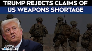 Donald Trump Says US Has More Munitions Than Needed, Dismisses Weapons Shortage Reports