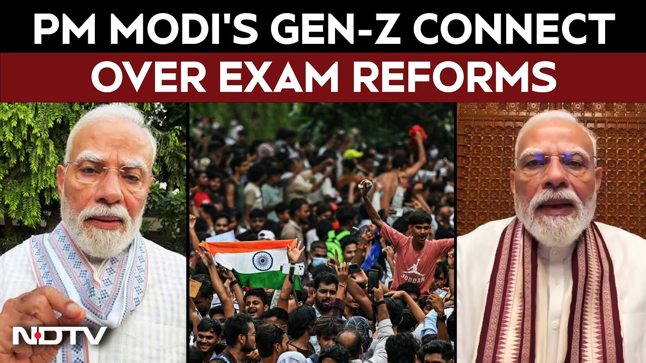 PM Modi Taps Social Media To Build Trust On Exam Reforms | PM Modi 's Gen-Z Connect