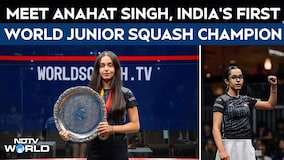 Anahat Singh Makes History, Wins India's First Junior Squash World Title