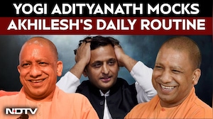 Yogi Adityanath Mocks Akhilesh Yadav's Daily Routine At Public Rally