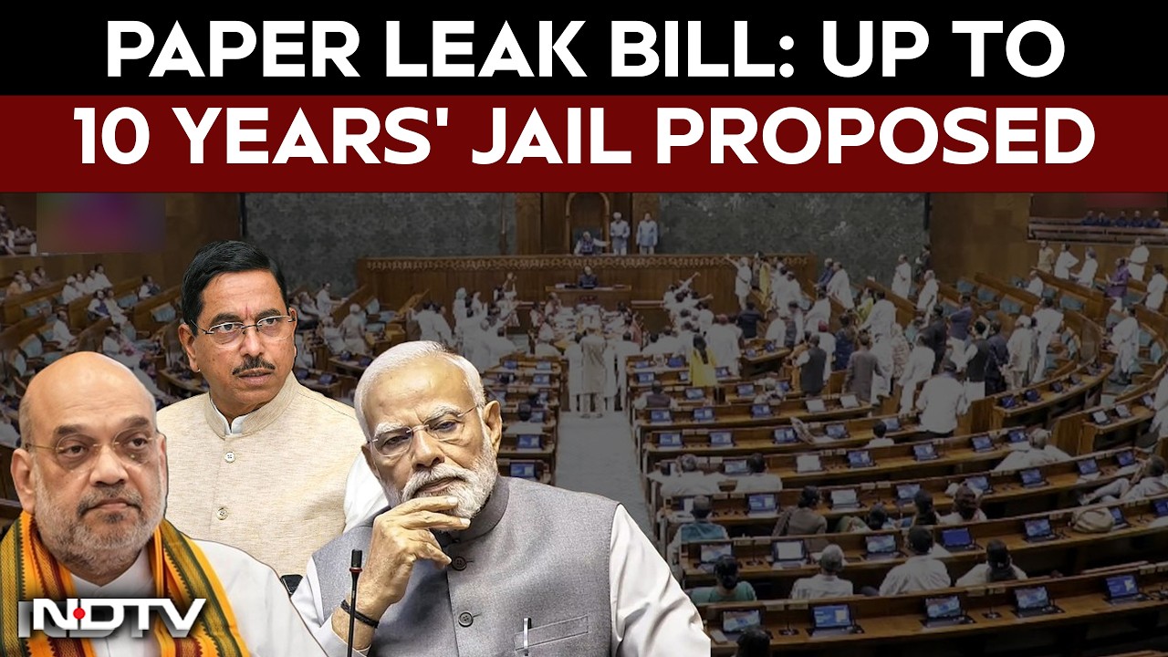 Parliament Monsoon Session | Anti-Paper Leak Bill: Fast-Track Courts, Harsher Punishments Proposed