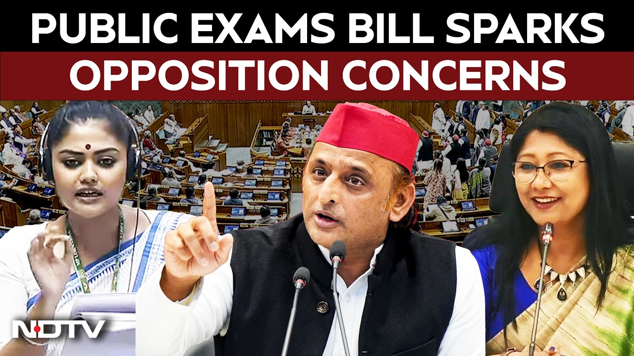 Parliament Monsoon Session | Opposition Raises Concerns Over Public Exams Amendment Bill