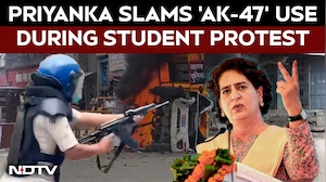 Priyanka Gandhi Slams Police After Viral AK-47 Video From Bihar Protest