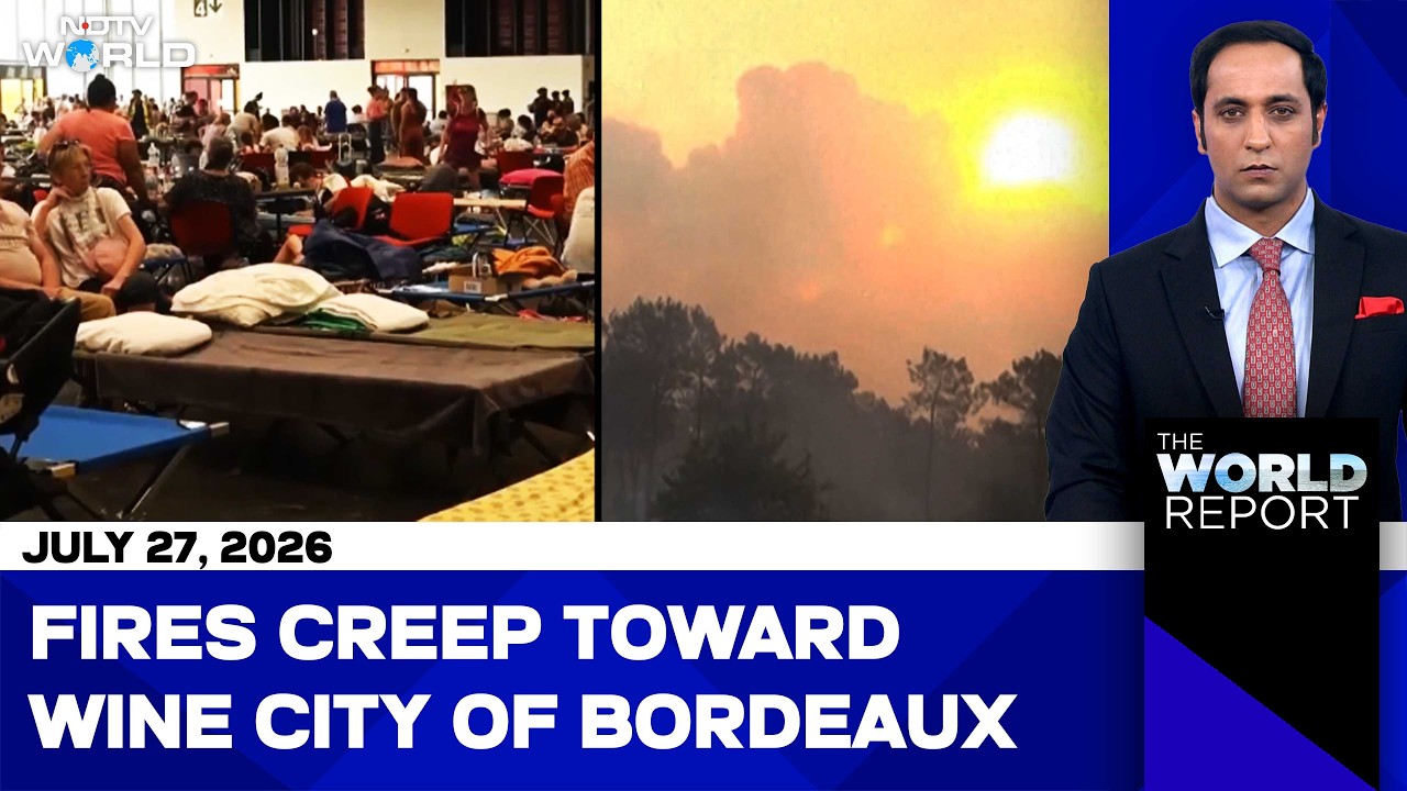 France Wildfire News | Wildfires In France Drive 250,000 People From Their Homes