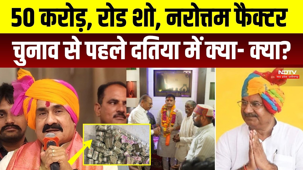 Datia By Election: चुनाव से पहले दतिया में क्या- क्या? BJP | Congess | MP Politics | Narottam | Top