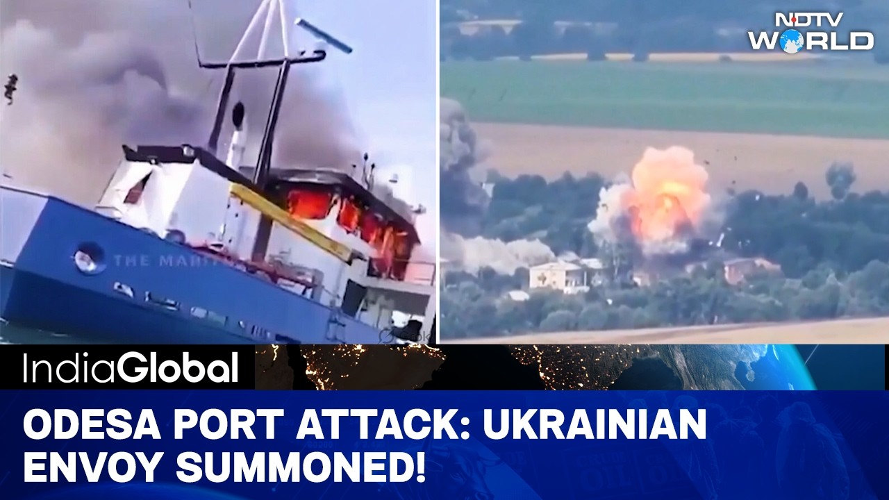 Russia-Ukraine War: India Summons Ukraine Envoy As Indian Seafarers Killed In Odesa Port Attack