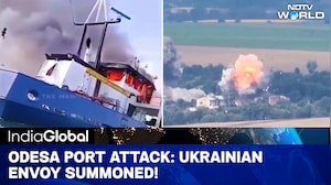 Russia-Ukraine War: India Summons Ukraine Envoy As Indian Seafarers Killed In Odesa Port Attack