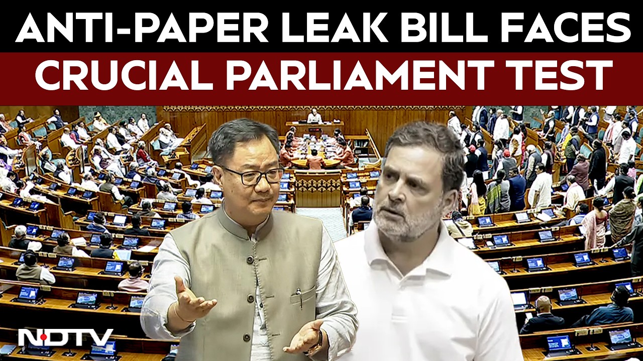 Parliament Monsoon Session | Parliament Set To Debate Anti-Paper Leak Bill After Days Of Deadlock