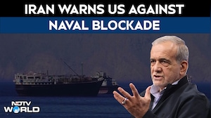 US-Iran War | 'No US Threat Will Go Unanswered': Iran Warns Washington Against Naval Blockade