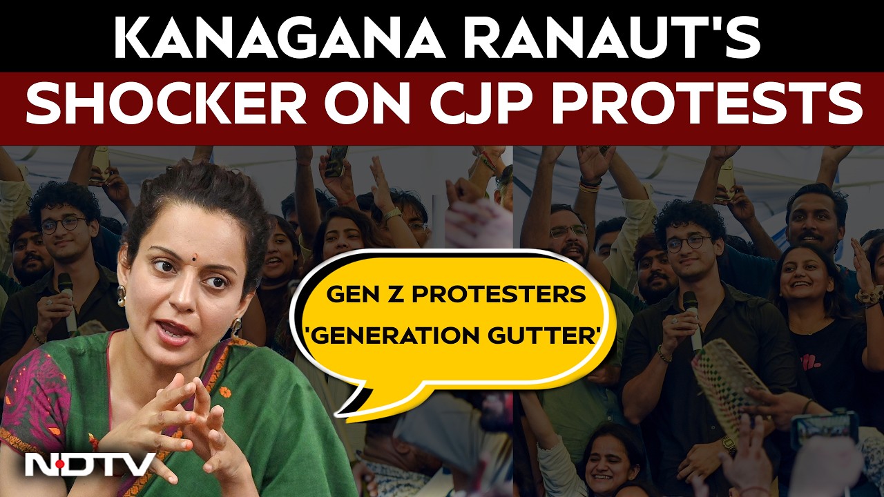 Kangana Ranaut Calls CJP Protesters 'Generation Gutter', Triggers Fresh Row