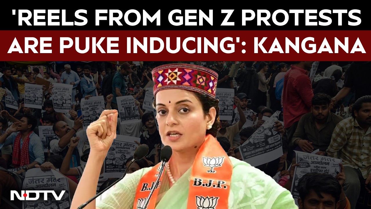 CJP Protest | Kangana Ranaut's Crass Comments On Gen Z Trigger Massive Controversy