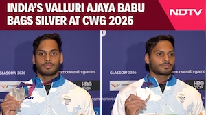 Valluri Ajaya Babu Wins Silver Medal In Weightlifting In Glasgow