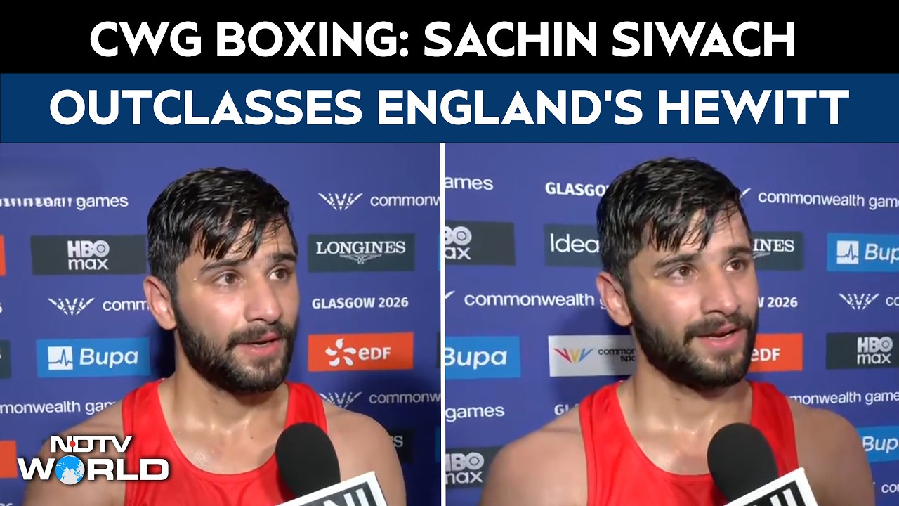 CWG 2026 | Indian Boxer Sachin Siwach Defeats England's William Hewitt, Storms Into Round 16