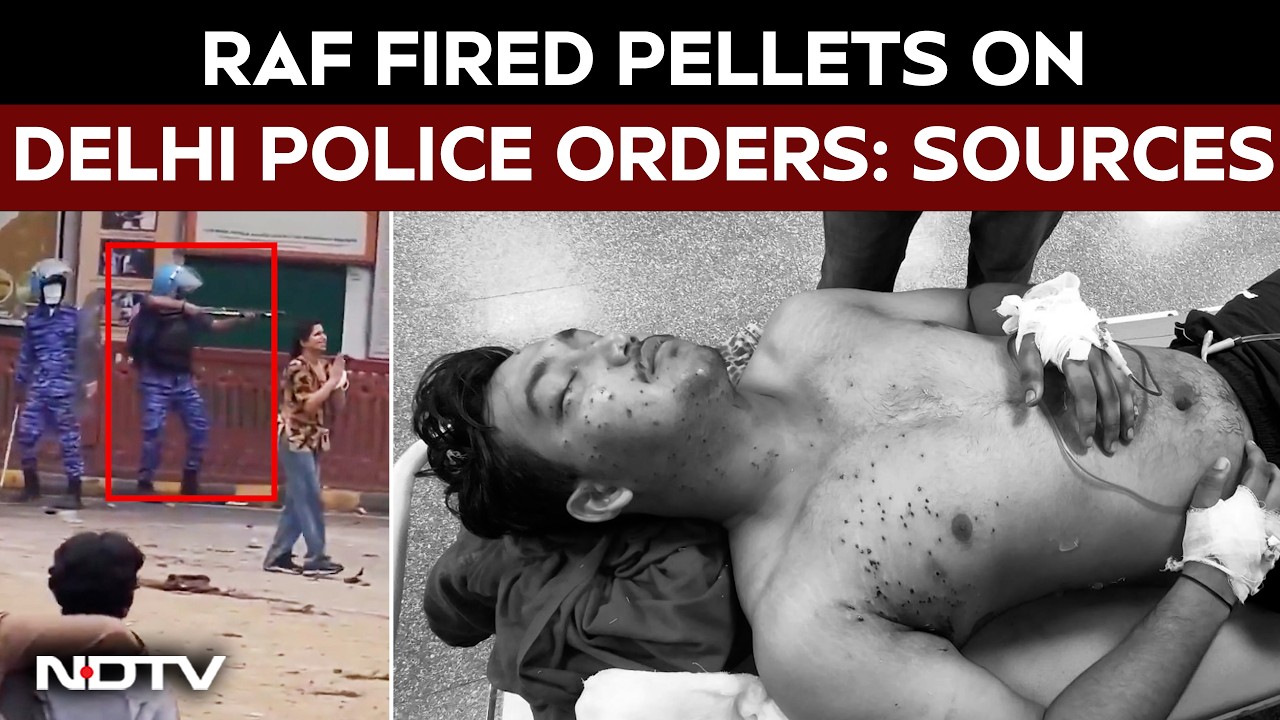CJP Protest News | RAF Fired Pellets On Protesters On Orders Of Delhi Cop, Shows Police Document