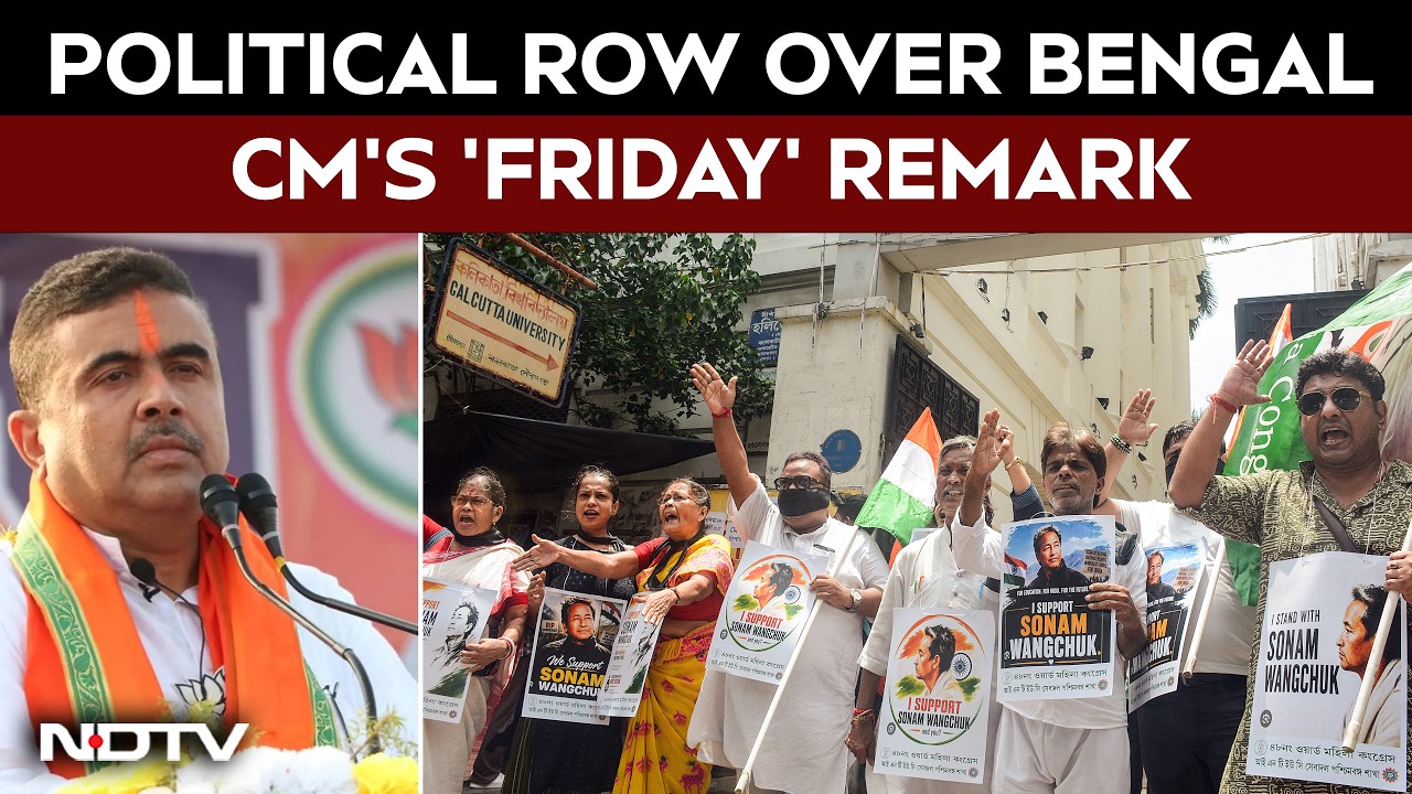 Political Row Erupts Over Suvendu Adhikari's 'Friday' Remark