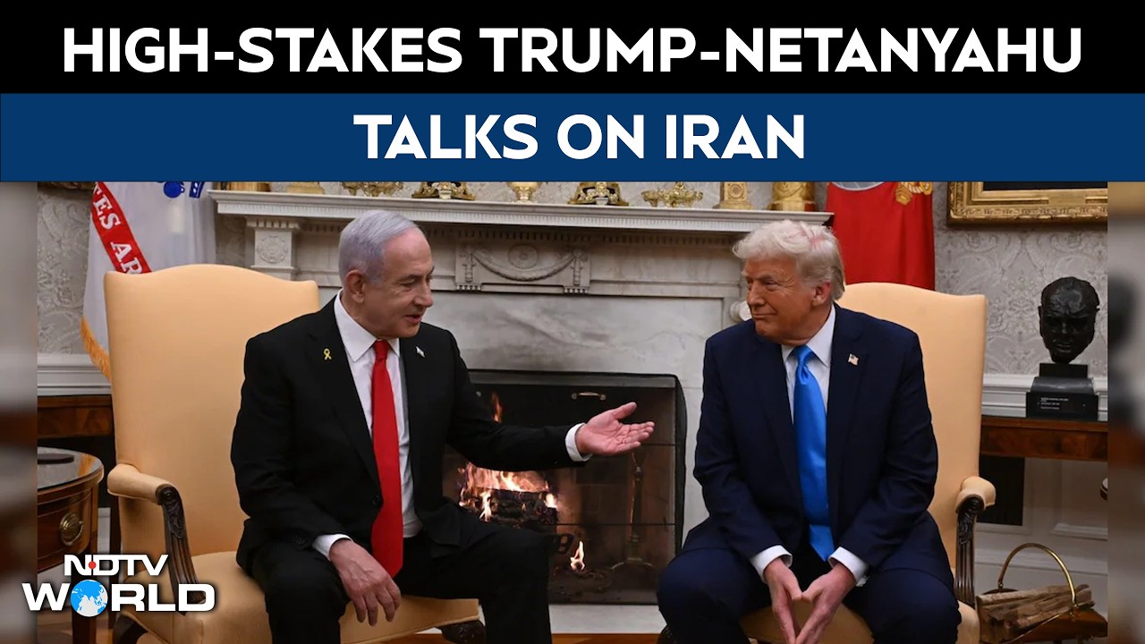 Trump And Netanyahu Hold High-Stakes White House Talks As Iran War Intensifies