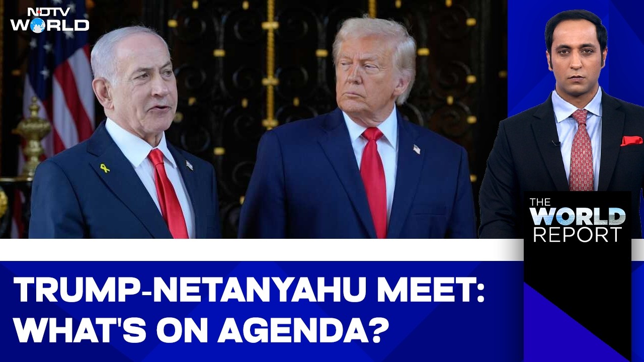 US Iran War | Trump Threatens Strikes | Israel PM In US | New UK PM Meets Zelenskyy