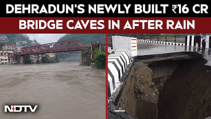 Uttarakhand Rains | Giant Crater Appears Near Dehradun&rsquo;s Newly Built ₹16 Cr Bridge, Internet Reacts