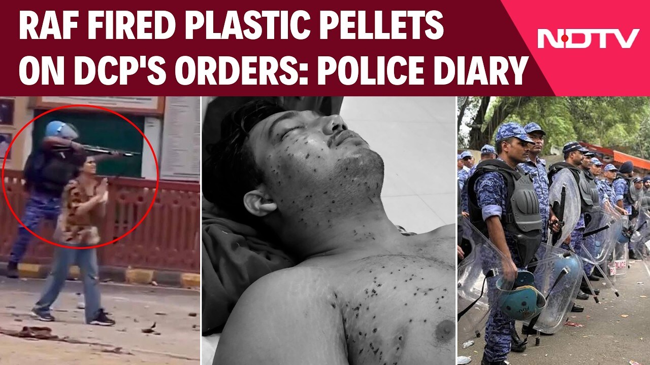 Police Diary Reveals RAF Fired Plastic Pellet Rounds On DCP's Orders During Protest