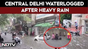 Delhi Rains | Delhi Waterlogged Due To Fresh Spell Of Rain, Orange Alert Issued For Next Few Hours