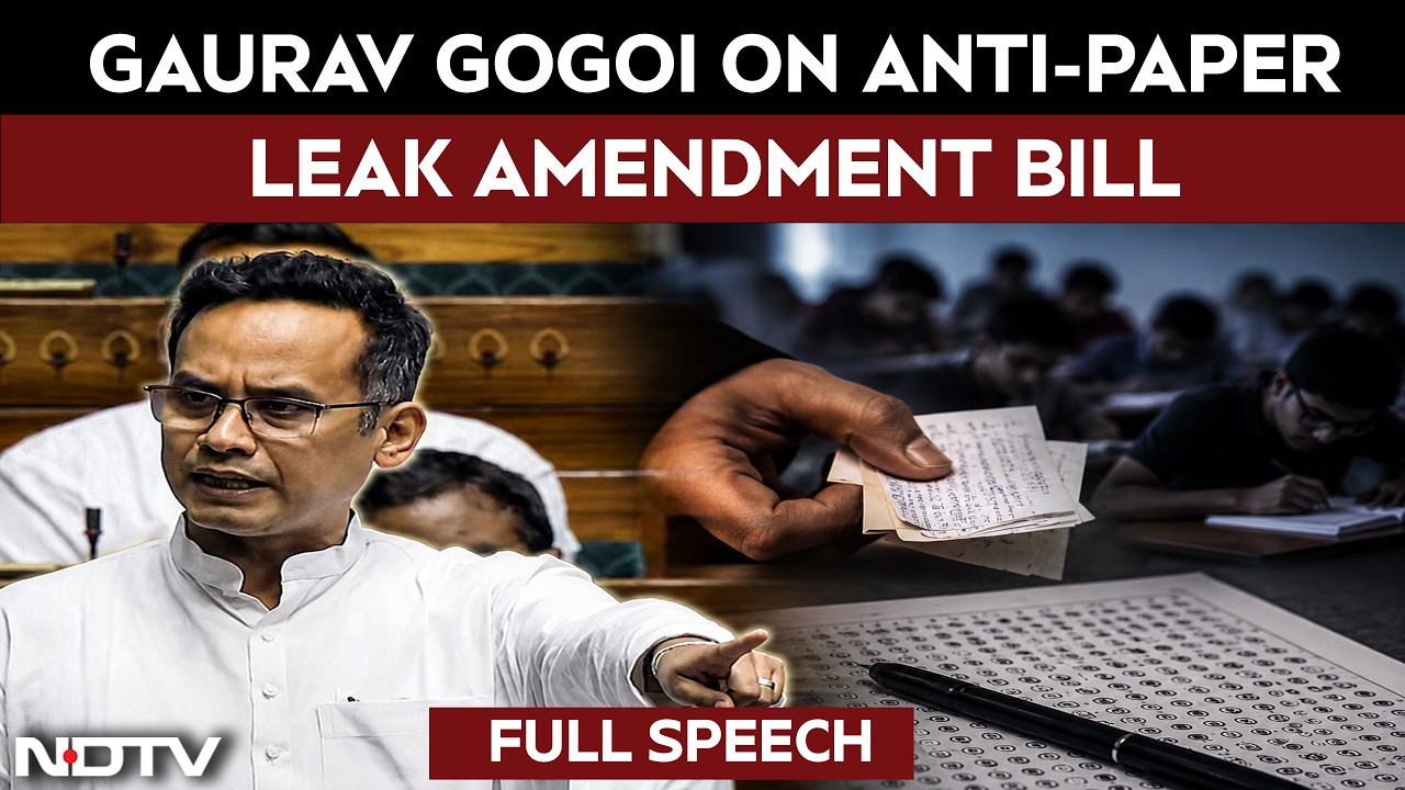 Gaurav Gogoi Speech | "21 Students Died, And BJP Garlanded Dharmendra Pradhan": Cong MP Gaurav Gogoi