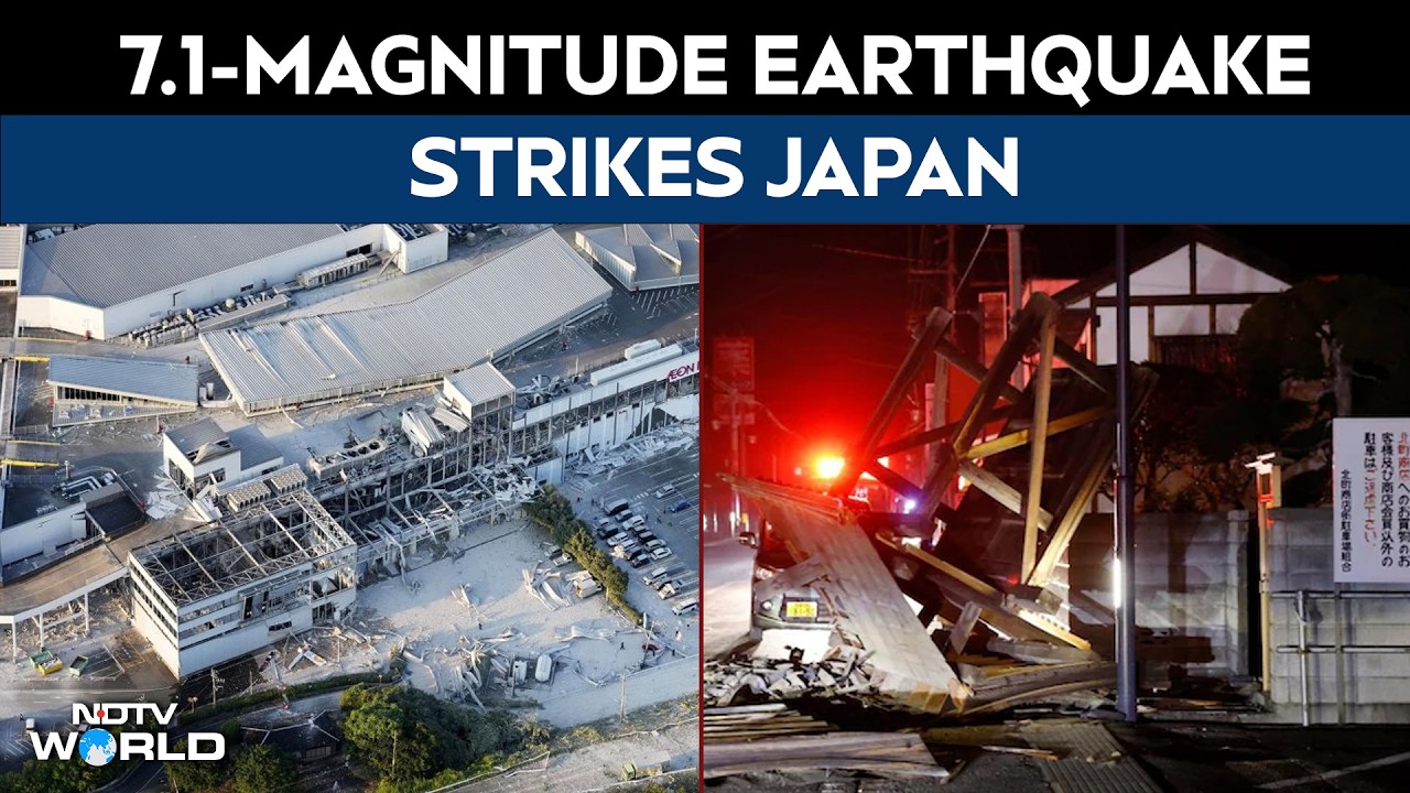 7.1-Magnitude Earthquake Strikes Japan, Tsunami Warning Issued