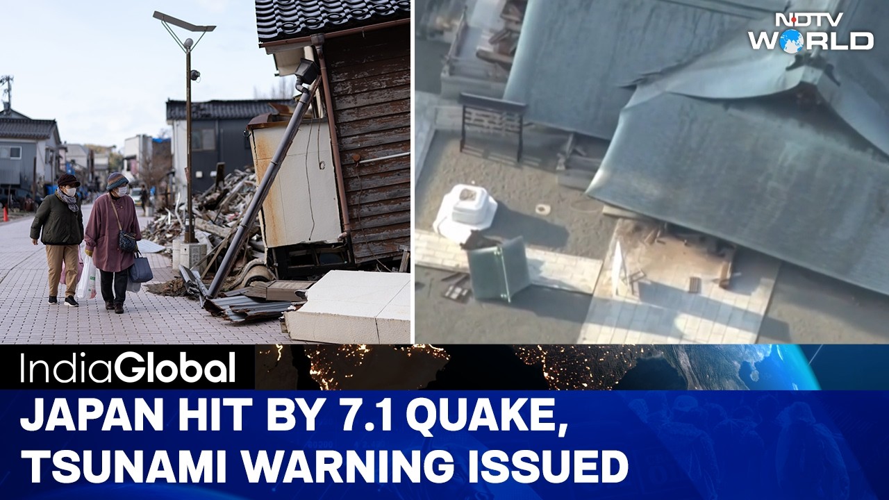 Japan Issues Tsunami Warning After Strong 7.1-Magnitude Earthquake