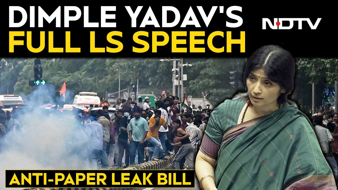 Dimple Yadav Corners Centre Over July 20 Police Crackdown on Protesters | Full Speech