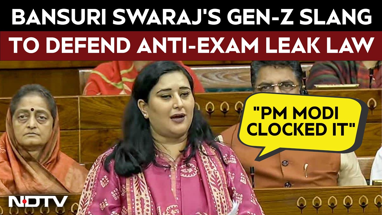 Parliament News | "PM Modi Clocked It": BJP MP Uses Gen-Z Slang To Defend Anti-Exam Leak Law
