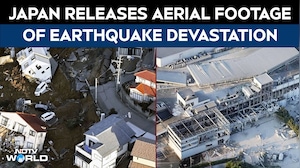 Japan Earthquake | Japan Releases Aerial Footage Of Earthquake Devastation, Dozens Missing