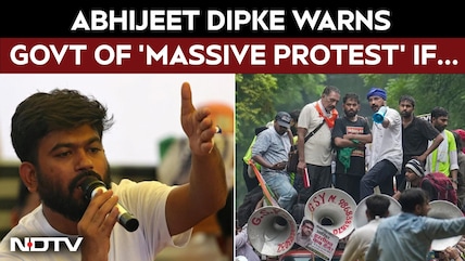 CJP News: Abhijeet Dipke Warns Govt Of 'massive Protest' If 'Witch-Hunting' Of Students Doesn't Stop