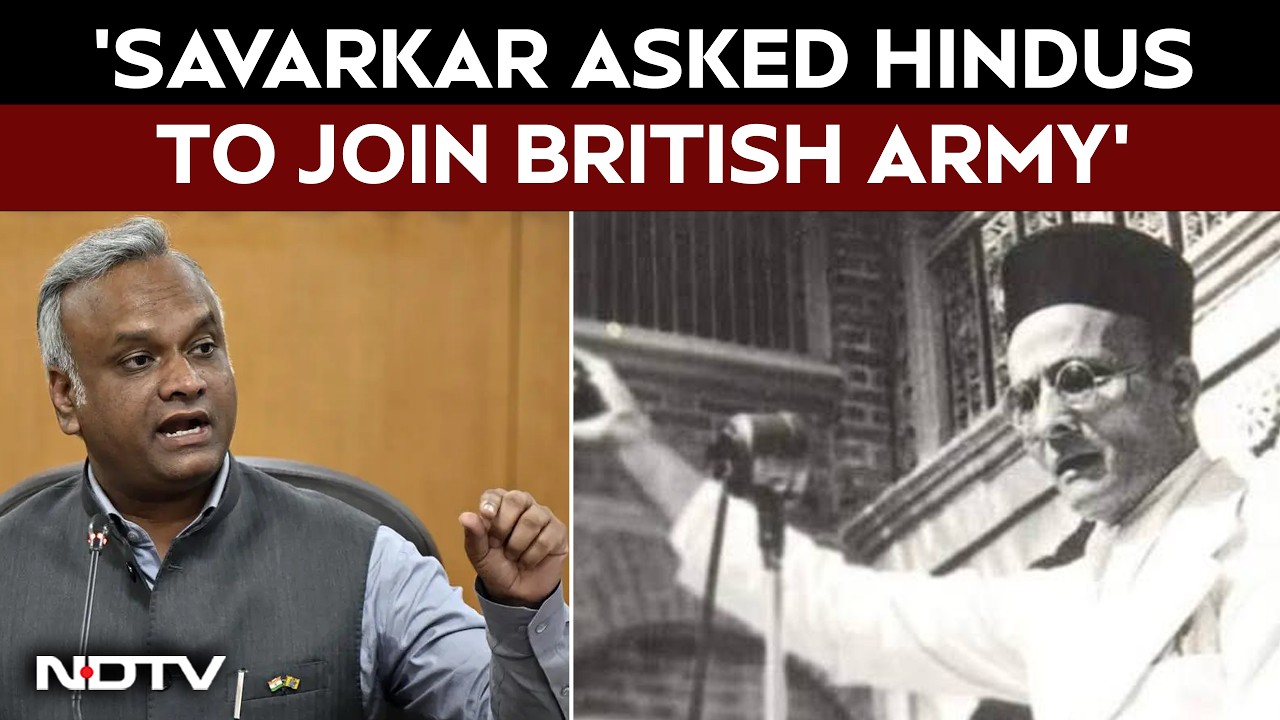 Priyank Kharge: 'While Netaji Built INA, Savarkar Asked Hindus To Join British Army'