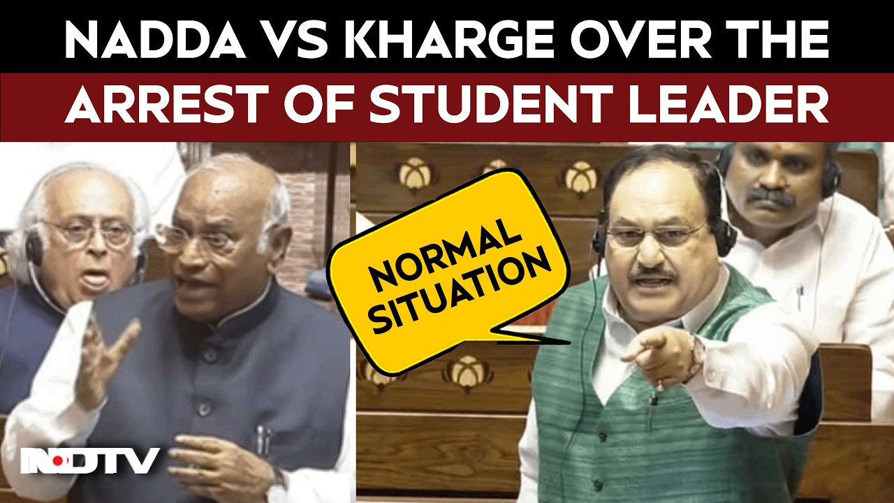Parliament Session | "Normal Situation": JP Nadda Over Cops At CPM Office To Arrest Student Leader