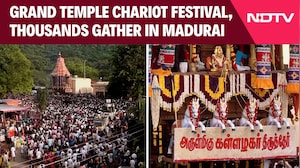 Tamil Nadu | Thousands Join Grand Chariot Festival At Madurai's Kallazhagar Temple