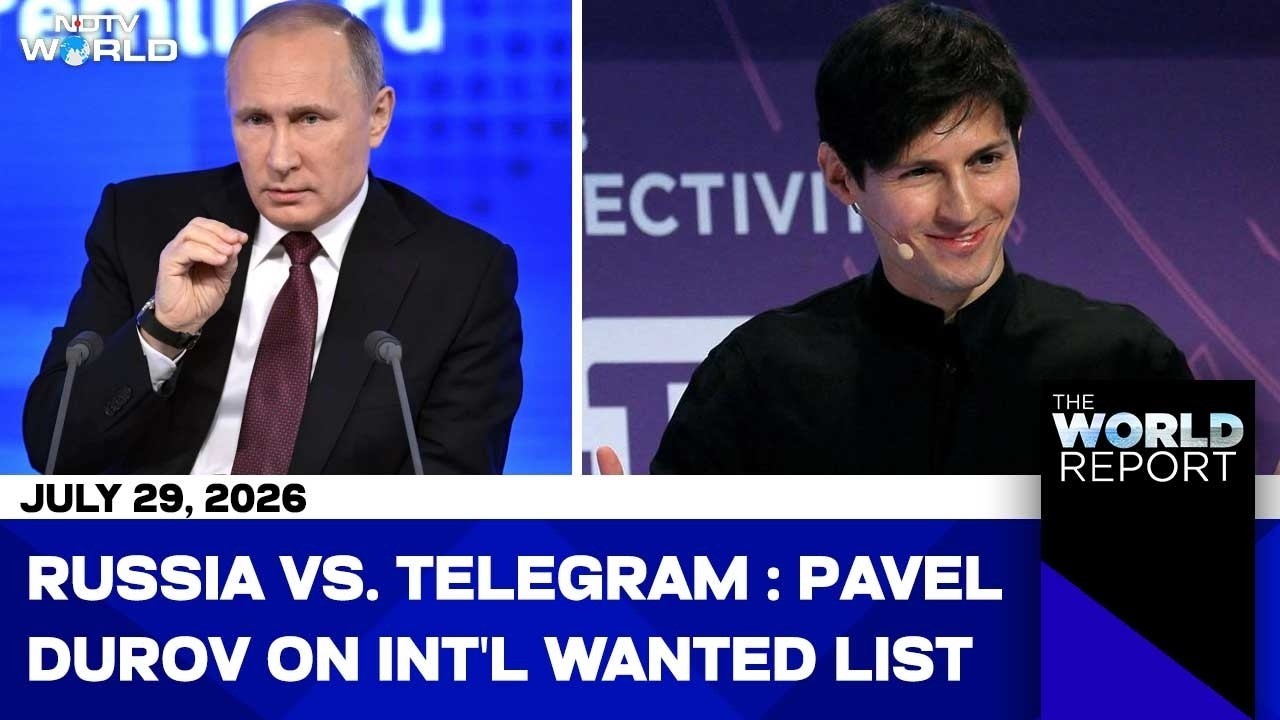 Russia Vs Telegram | Pavel Durov Charged of 'Aiding Terrorism' in Russia | Russia-Ukraine War