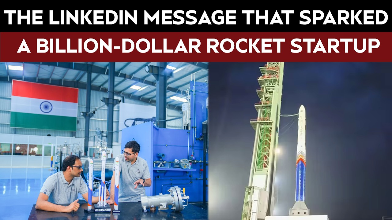 Video : The LinkedIn Message That Sparked A Billion-Dollar Rocket Startup