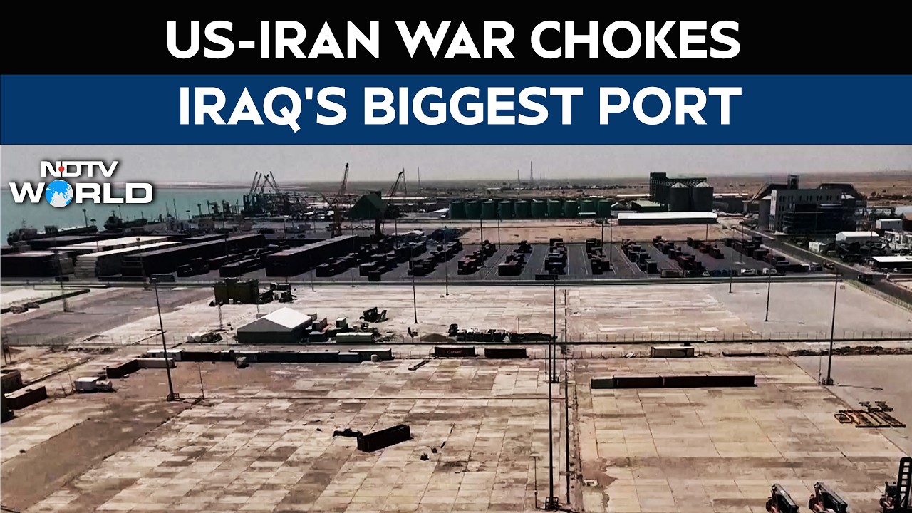 US-Iran War Chokes Iraq's Biggest Port, Global Shipping at Risk