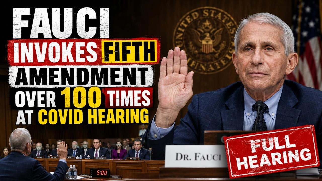 Fauci COVID Hearing | Ex-US Official Declines To Answer Questions Over 100 Times In Senate Hearing